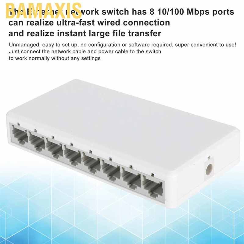 Bộ Chia 8 Cổng Mạng Lan 10 / 100mbps Cho Máy Tính