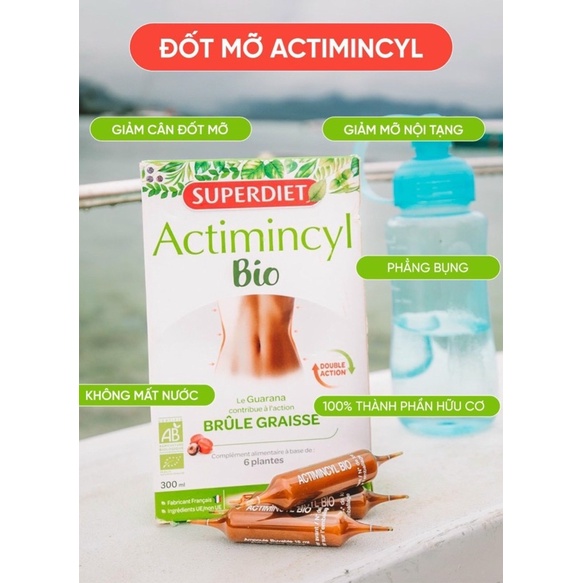 Giảm mỡ Actimincyl  Bio 20ống