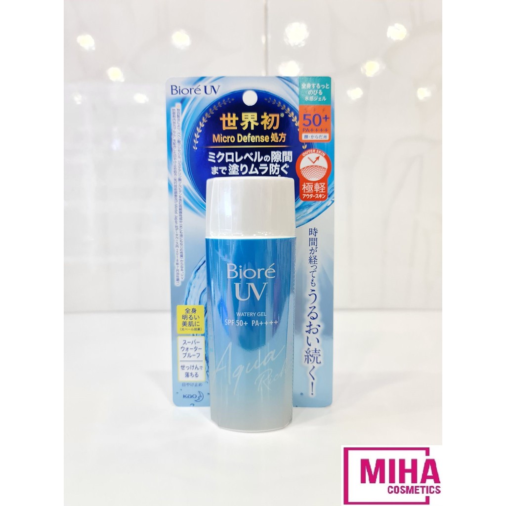 Gel Chống Nắng Màng Nước Biore SPF 50+ PA++++ 90ml