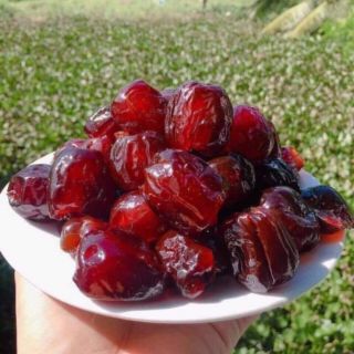 Mứt táo tách hạt sấy dẻo hũ 2 hộp 500gr 100k c thảo
