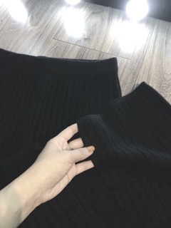 CHÂN VÁY LEN - CHẤT LEN DÀY DẶN - Size S M L