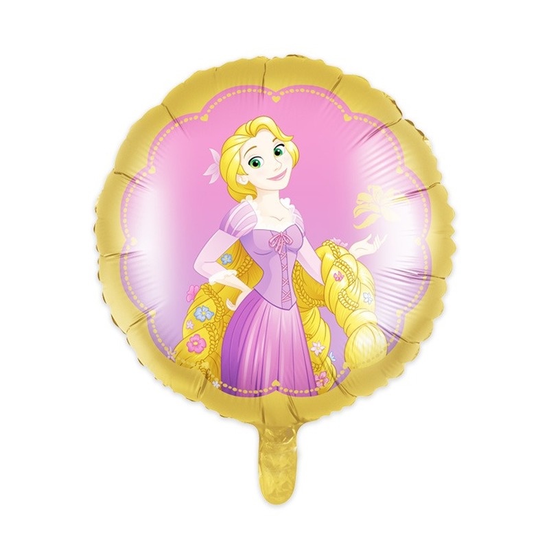 1 Bong Bóng Tròn 18 Inch In Hình Công Chúa Disney Xinh Xắn