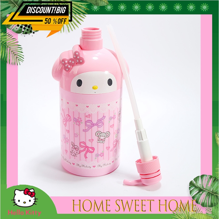 Bình Đựng Dầu Gội / Sữa Tắm Hình Hello Kitty Dễ Thương