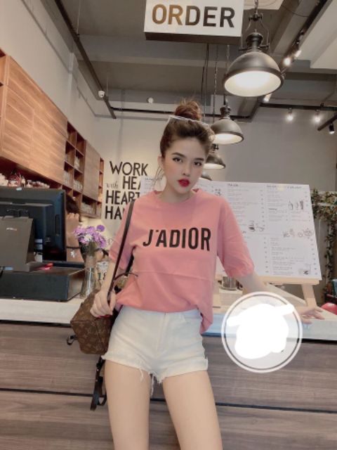 Áo phông nữ 100% cotton mềm mịn, co giãn 4 chiều. | BigBuy360 - bigbuy360.vn