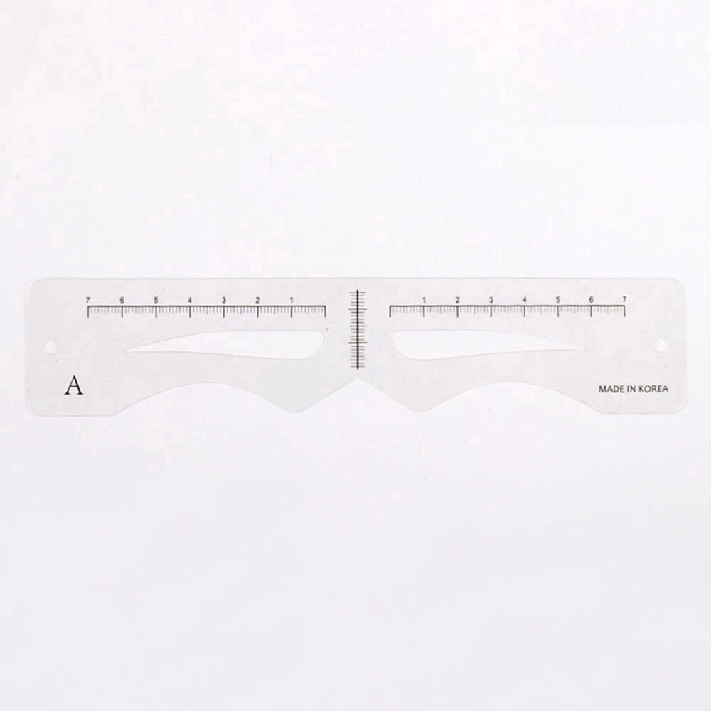 Set 12 khuôn kẻ chân mày thời trang dành cho nữ