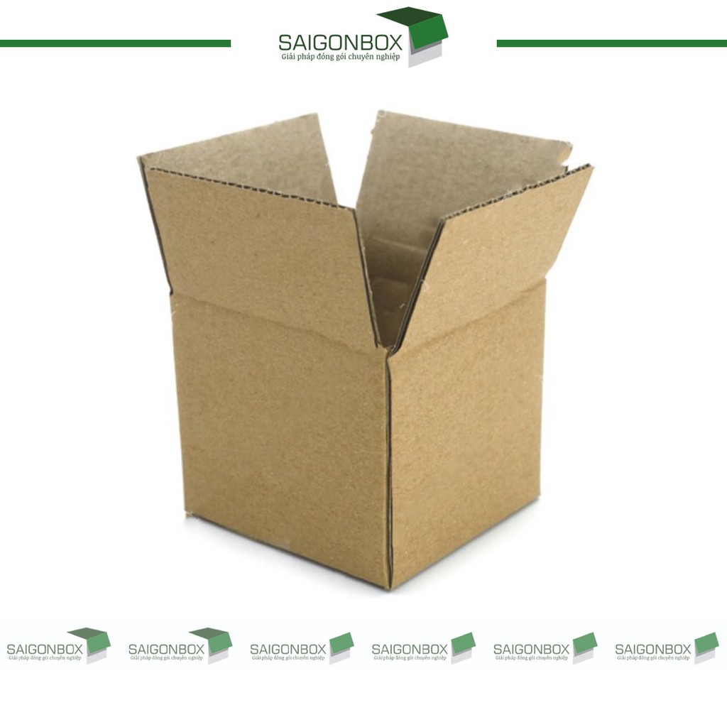 [GIÁ TẬN XƯỞNG] Combo 10 hộp giấy carton size 9x9x8 cm để đóng gói hàng hóa