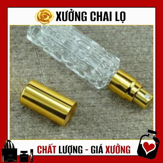 Lọ Chiết Nước Hoa ❤ TOP GIÁ RẺ ❤ Chai lọ chiết nước hoa khổ qua 10ml, 15ml đựng dầu thơm .