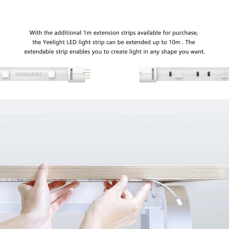 Bản Quốc Tế-Đèn LED dây Yeelight Lightstrip Plus thông minh chính hãng