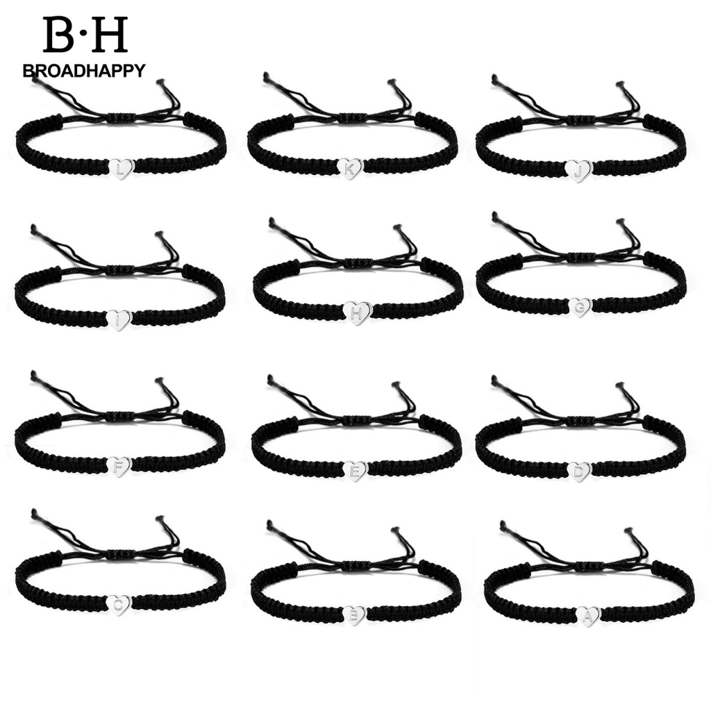 Vòng Tay Mặt 26 Chữ Cái Thời Trang Cho Cặp Đôi