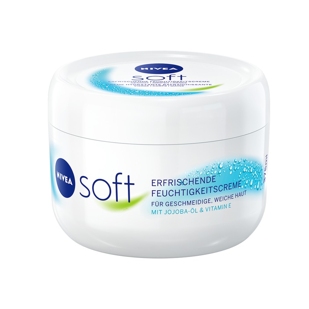 Kem dưỡng ẩm NIVEA SOFT – Bản New 2020 - Nội địa Đức