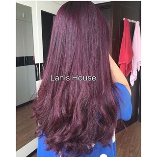 (Đỏ tím ) Thuốc nhuộm tóc