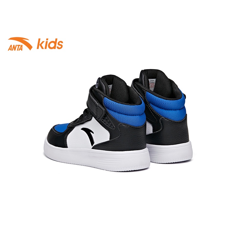 Giày đế bằng bé trai Anta Kids quai dán tiện lợi, phong cách thể thao đường phố W332139971-2