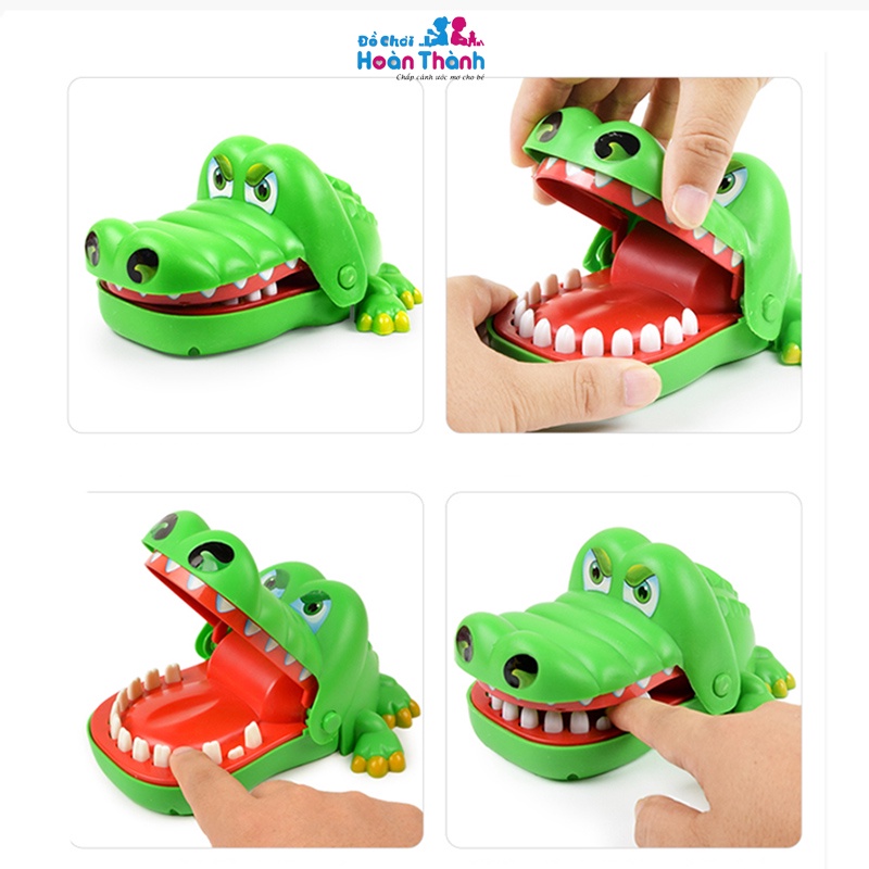 Bộ đồ chơi cá sấu cắn tay cho bé từ 2 - 6 tuổi