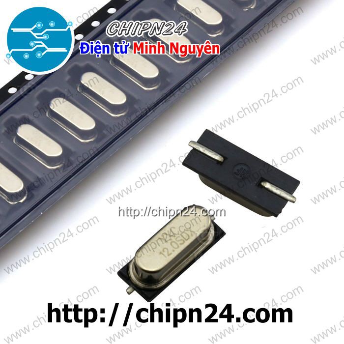 [3 CON] Thạch anh Dán 4M 49SMD (4MHz)