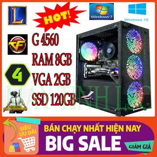 Thùng máy tính để bàn làm việc giải trí đời mới game online mượt mà
