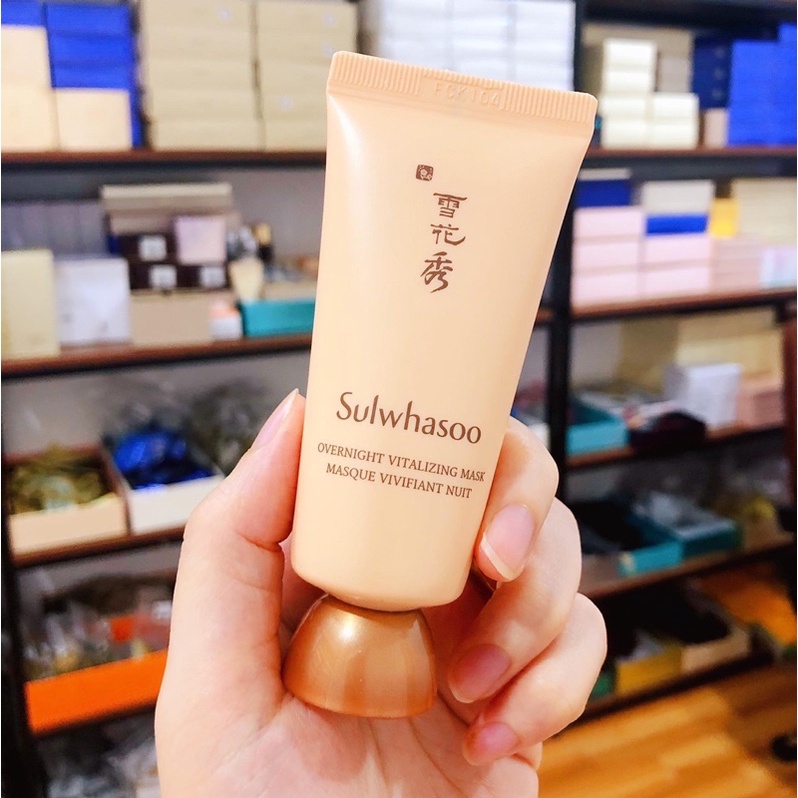 Nạ Ngủ Nhân Sâm Sulwhasoo dưỡng ẩm mềm mịn da se khít lỗ chân lông 35ml