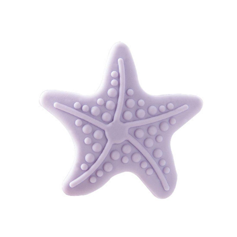 DAPHNE Household Starfish Shape Crash Pad Safety Buffer Guard Stoppers Luminous Door Stopper Handle Bumpers Accessories Gate Back Cushion Anti-collision Pads Wall Protectors Self Adhesive Silicone Doorstop/Multicolor