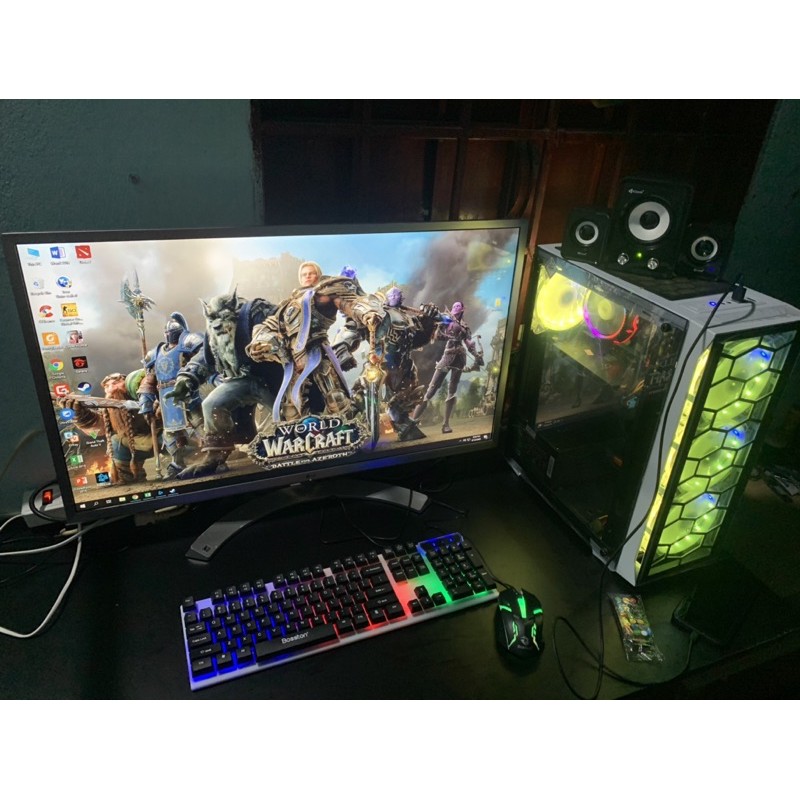 bộ máy tính chiến game kèm màn hình 32 inch | BigBuy360 - bigbuy360.vn