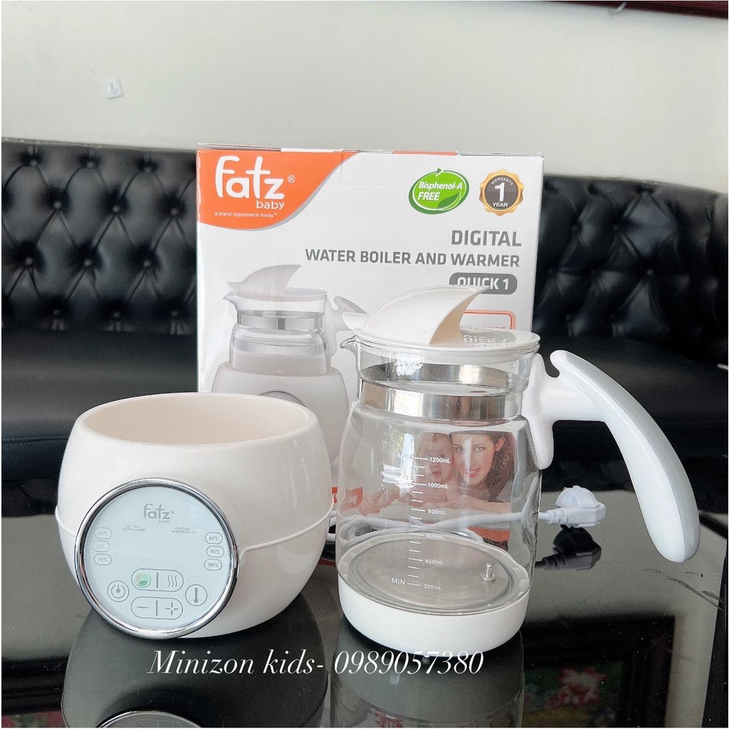 Ấm Đun Và Hâm Nước Pha Sữa Điện Tử Fatz Quick 1 - FB3505SL