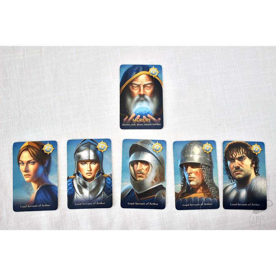 Trò chơi AVALON - Avalon Game Cards Lancelot | Bộ thẻ bài trò chơi Truyền Thuyết Vua Arthur -Sứ Mệnh Hiệp Sĩ