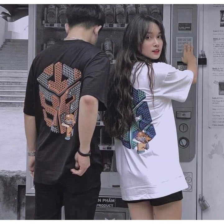 Áo thun nữ tay lỡ freesize phông form rộng dáng Unisex - Áo phông nam nữ mặc cặp, nhóm, phong cách Ulzzang