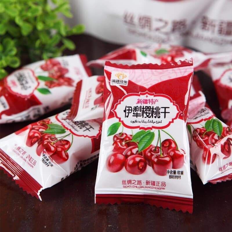 KẸO DẺO Ô MAI XÍ MỤI TAN CHẢY, Ô MAI CHERRY - VIỆT QUẤT