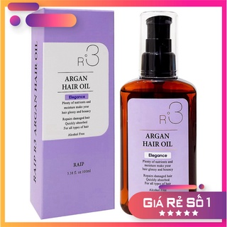 Chính hãng Tinh dầu dưỡng tóc Raip R3 Argan Hair Oil-Elegance