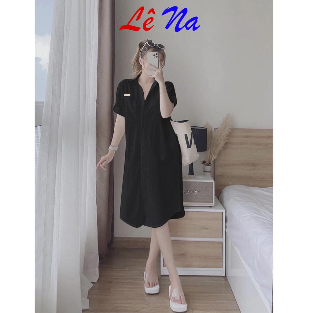 Váy Suông Vạt Đuôi Tôm SV30