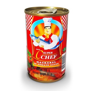 Cá nục sốt cà Super C Chef Thái Lan 155gr