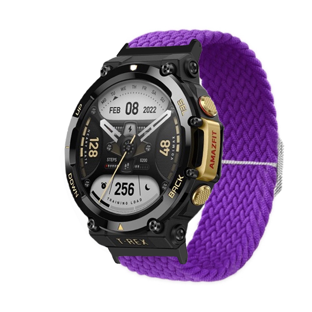 Dây Đeo Thay Thế Chất Liệu Silicon Màu Trơn Cho Amazfit T-Rex 2