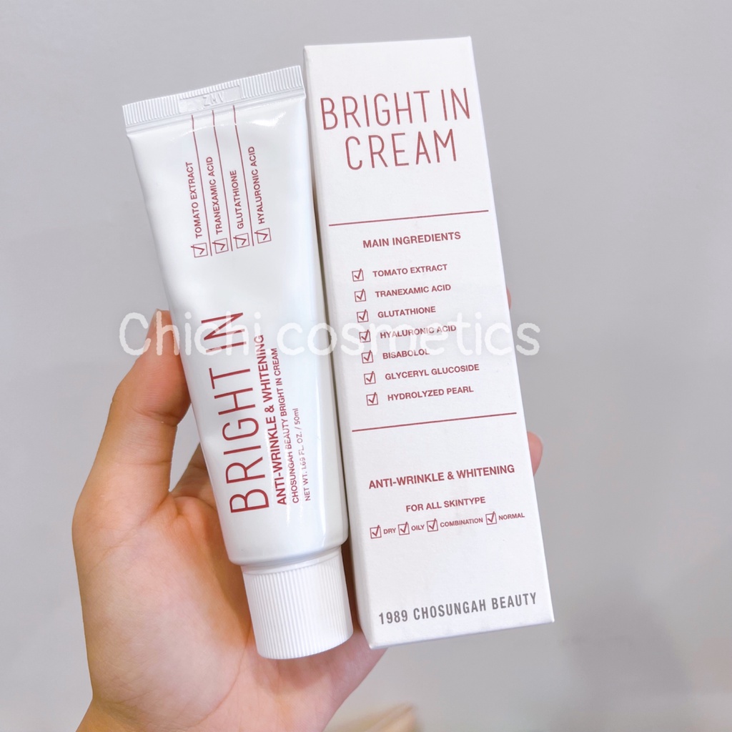 Kem truyền trắng Bright In 1989 Chosungah 50ml