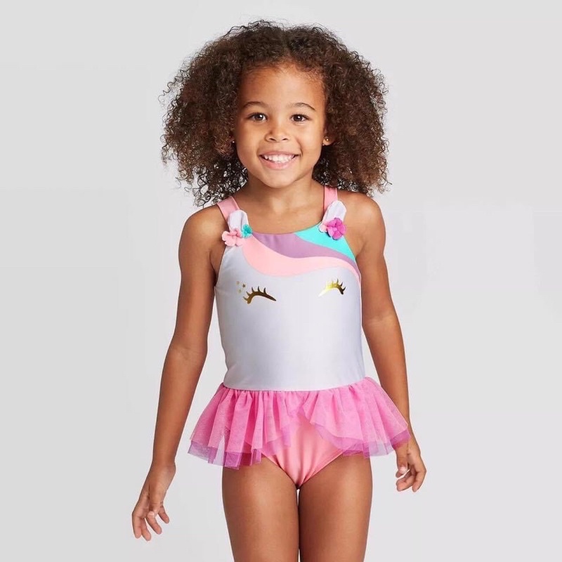 Bộ đồ bơi bé gái C.A.T&J.A.C.K VNXK dư xịn size 3-5T(13,5-20kg)