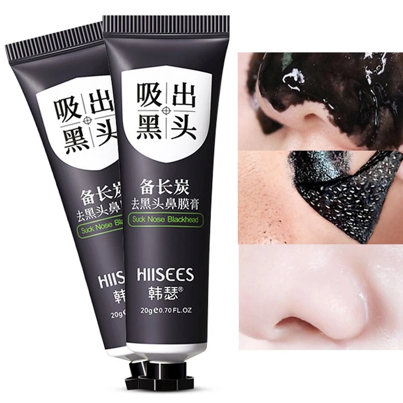 Tuýp kem mặt nạ lột mụn đầu đen làm sạch lỗ chân lông