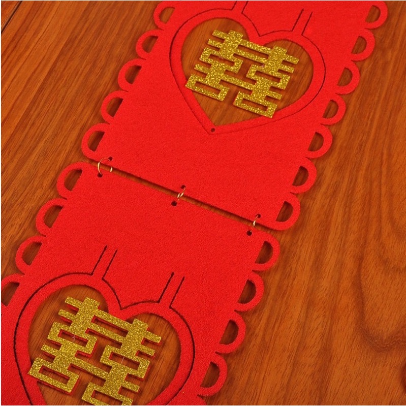 DÂY TREO SONG HỶ TRANG TRÍ ĐÁM CƯỚI