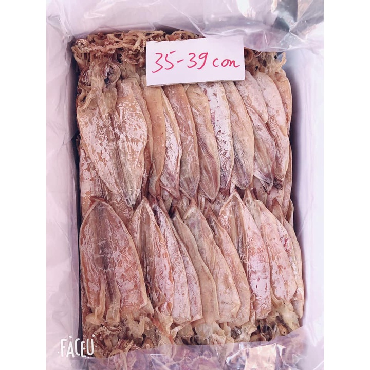 set 300g mực khô size 35-40 con/kg, loại ngon trắng dày mình, đóng túi hút chân không khoảng 10-12 con | BigBuy360 - bigbuy360.vn