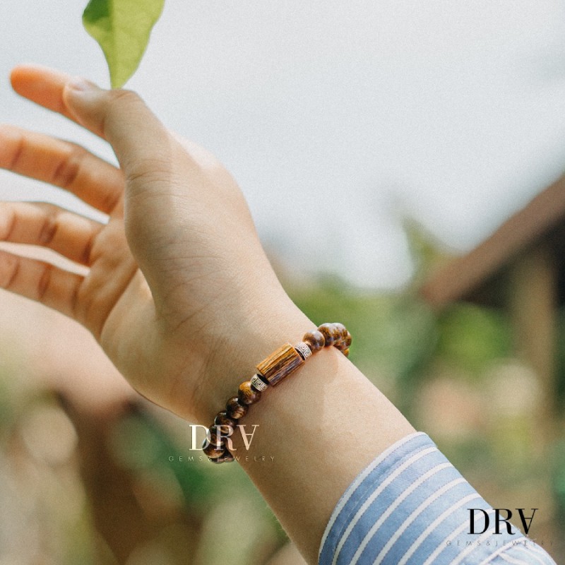 💓 Vòng Trầm Đốt Khúc Mix Charm DRA120 💓 Cân Băng Năng Lượng💓 | BigBuy360 - bigbuy360.vn