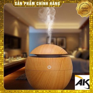 Máy xông tinh dầu ⚜️freeship⚜️ máy xông tinh dầu vân gỗ mẫu mới 2020 siêu hot