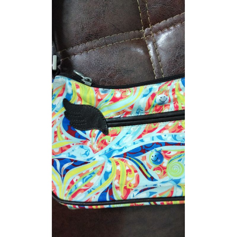 Túi kẹp nách họa tiết