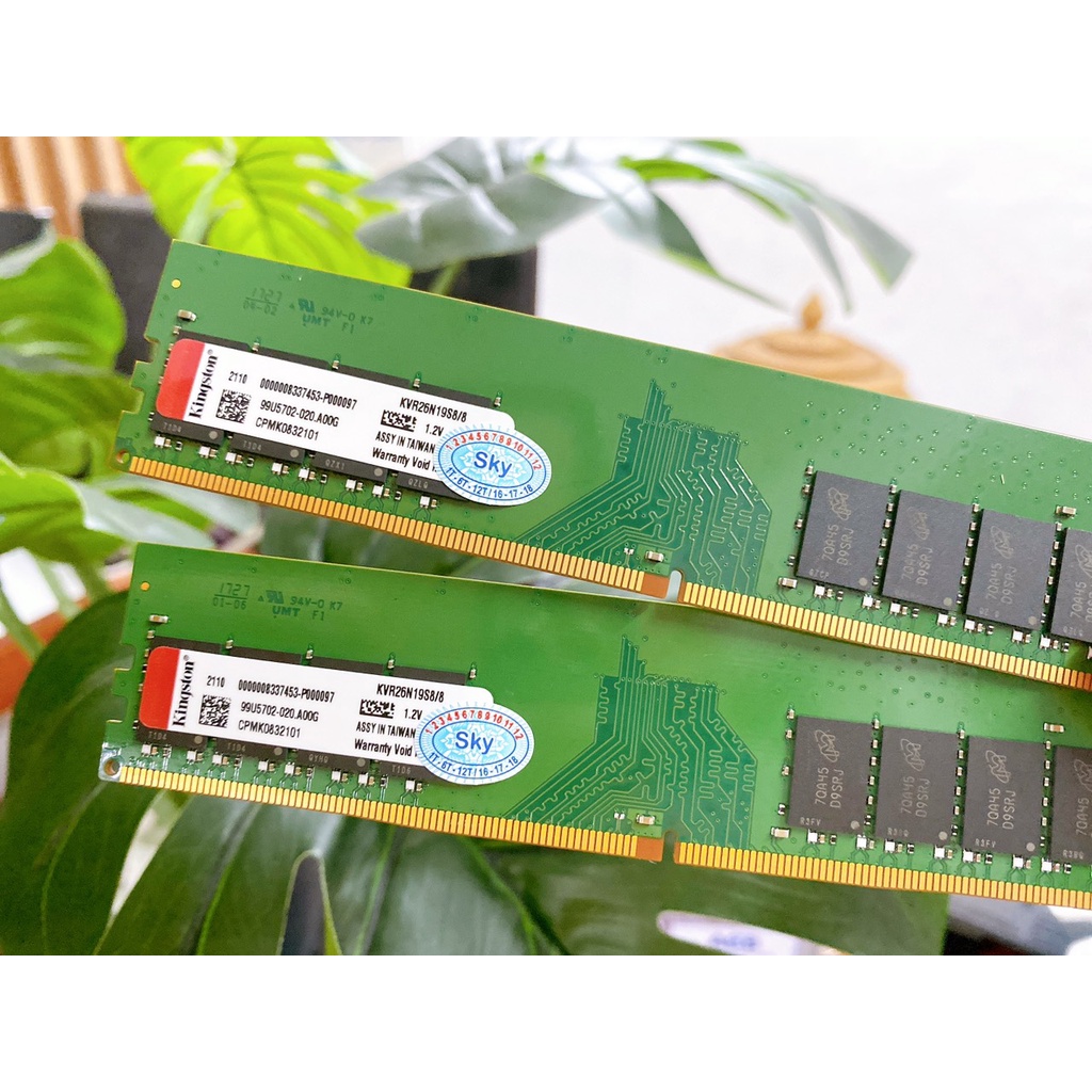 Ram Kingston 8GB DDR4 2666MHz PC Desktop Chính Hãng - Bảo hành 36 tháng 1 đổi 1