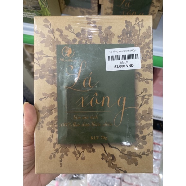 Lá xông toàn thân thảo dược Wonmom 70gr