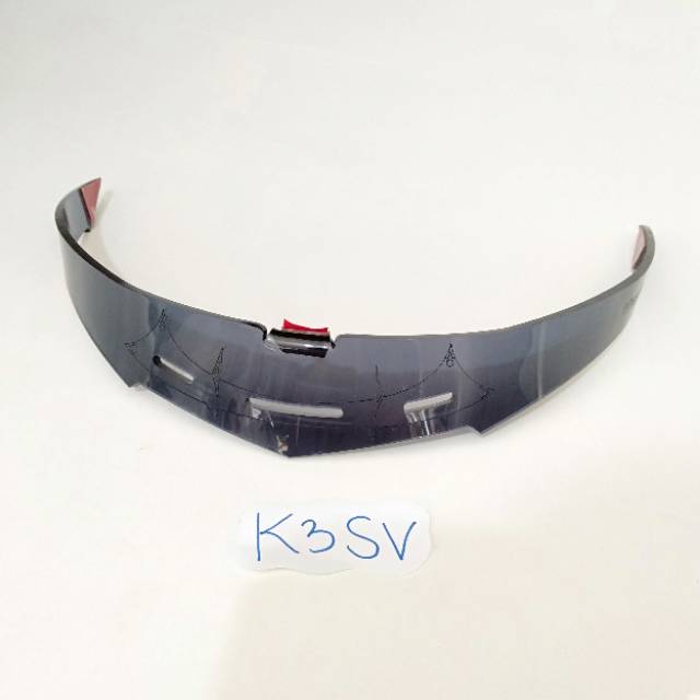 Cánh Gió Mũ Bảo Hiểm AGV K3SV Mẫu GPR Khói Rõ Ràng