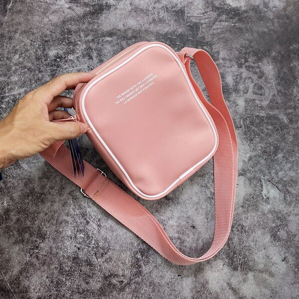 ⚡️ Túi Đeo Chéo Minibag Adi.das Classic Mini Bag - Pink HÀNG XUẤT DƯ FULL TEM TAG