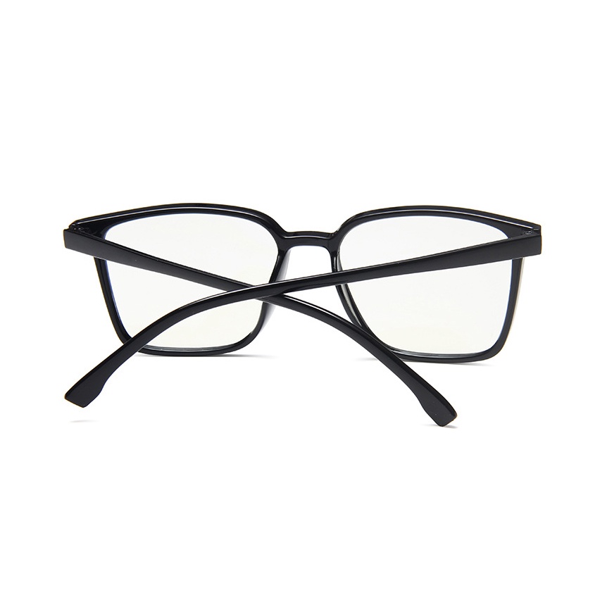 Gọng kính cận nam nữ nhựa dẻo siêu bền, vuông to