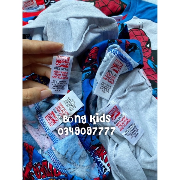 Bộ Thu Bé Trai Siêu Nhân Nhện Mtl