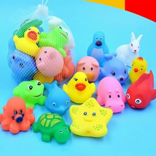 Set 10-13 con vật chip chip đồ chơi nhà tắm cho bé