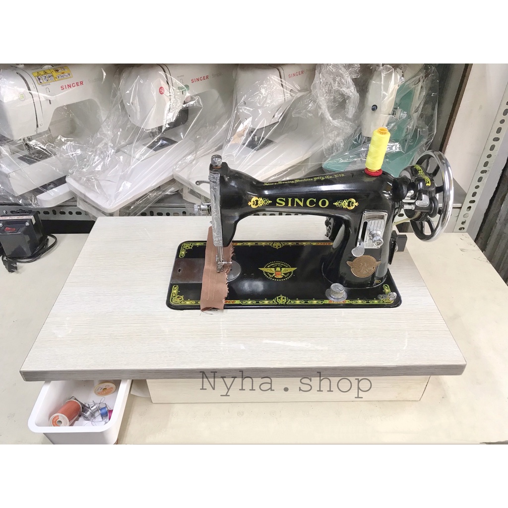 ĐẾ GỖ MÁY MAY CON BƯỚM CÓ NGĂN KÉO