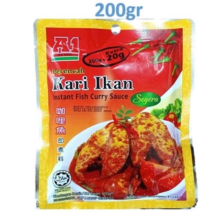 Xả HSD 14.04.2023 Sốt Cari Cá Hiệu A1 Malaysia 200gr