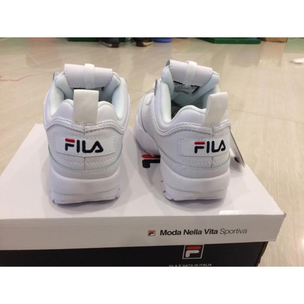 Tết Sale XẢ HẾT Giày thể thao Fila mầu trắng < ) new ^ . ^ ' " - . '