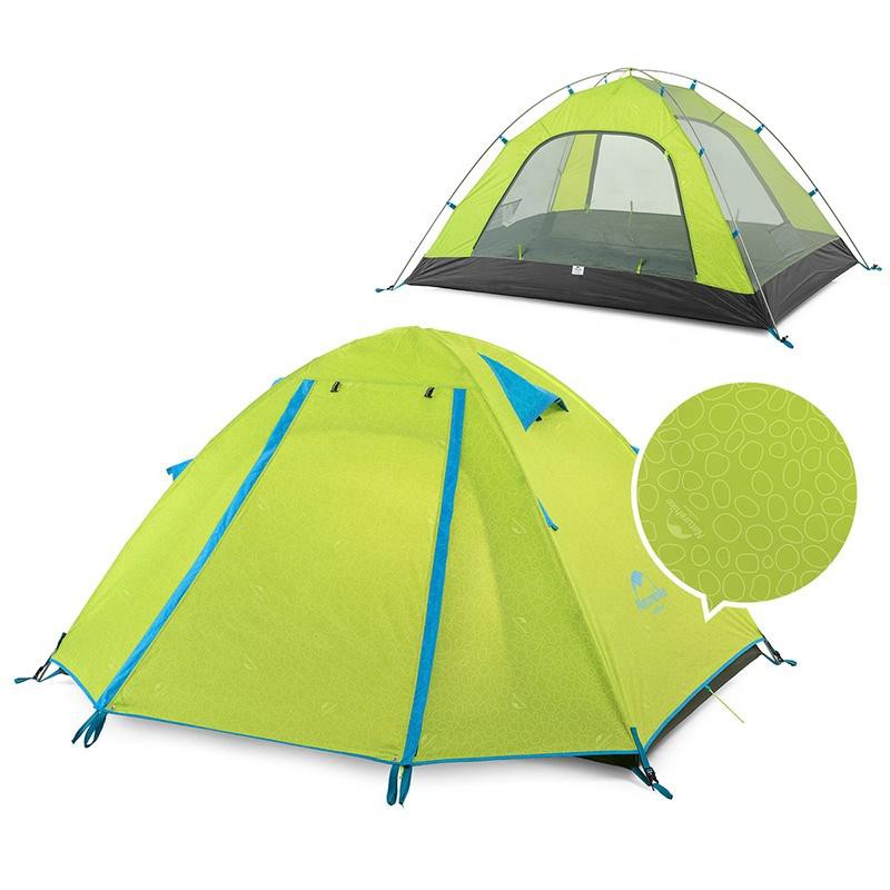 Lều cắm trại camping Naturehike 4 người NH18Z044-P P-Series Upgrade UPF 50+