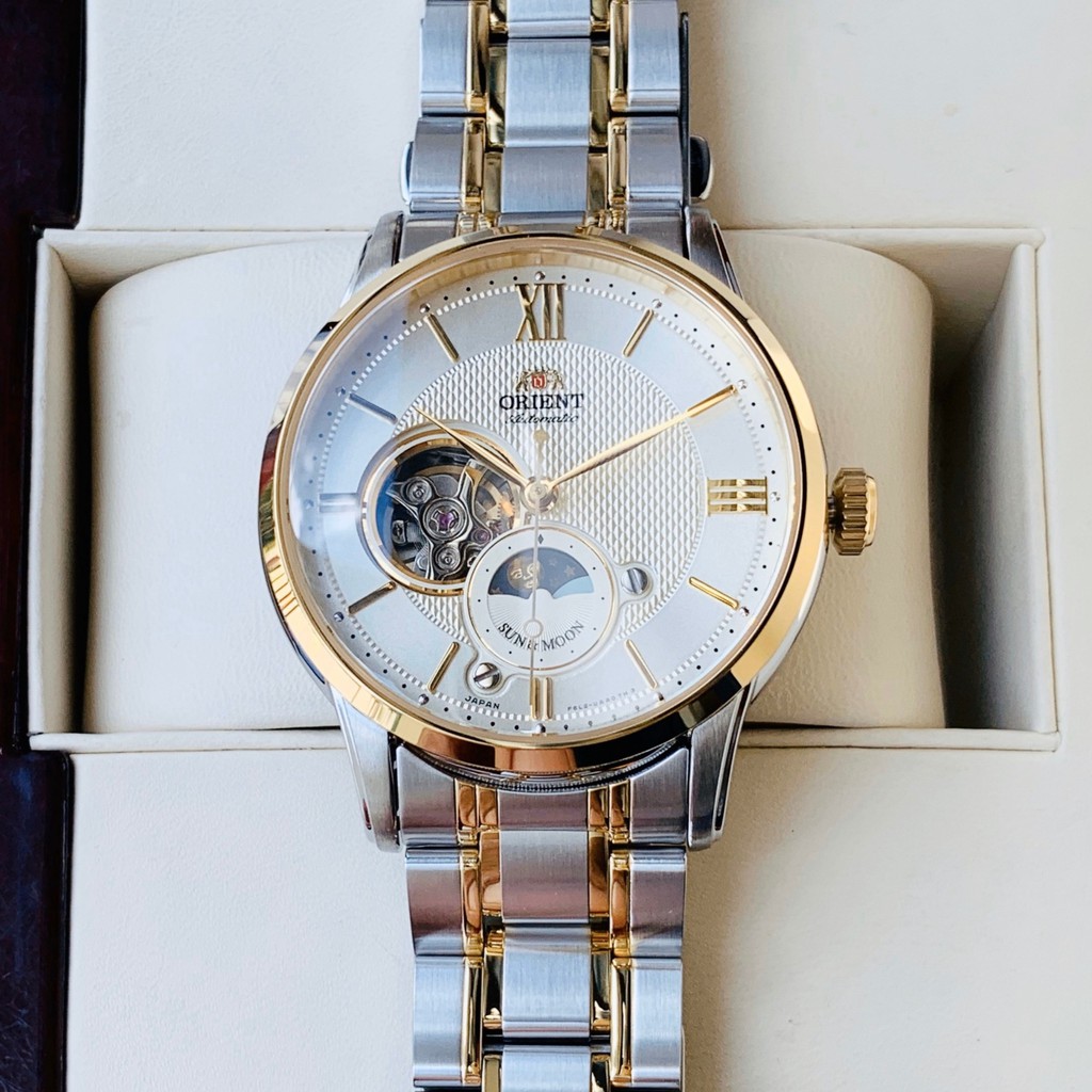 Đồng hồ nam Orient Sun and moon RA-AS0001S00B
